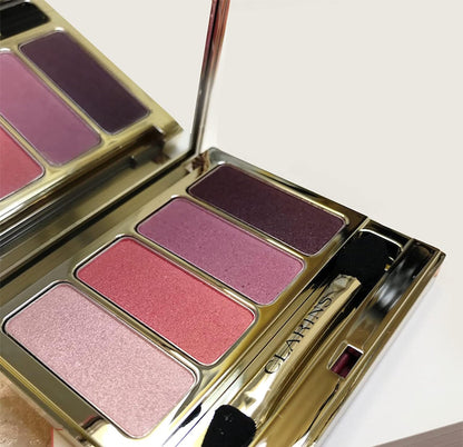 Clarins Eye Shadow Palette 4 Colour Lovely Rose Pink