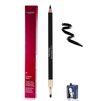 Clarins Eyeliner Khol with Brush & Sharpener Carbon Black 01