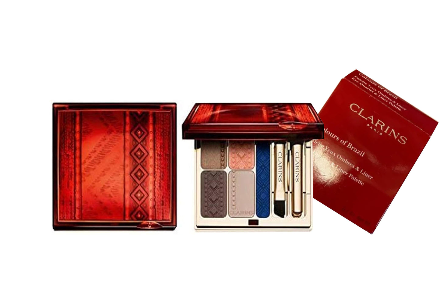 Clarins Eye Shadow Quartet & Liner Palette Colours of Brazil