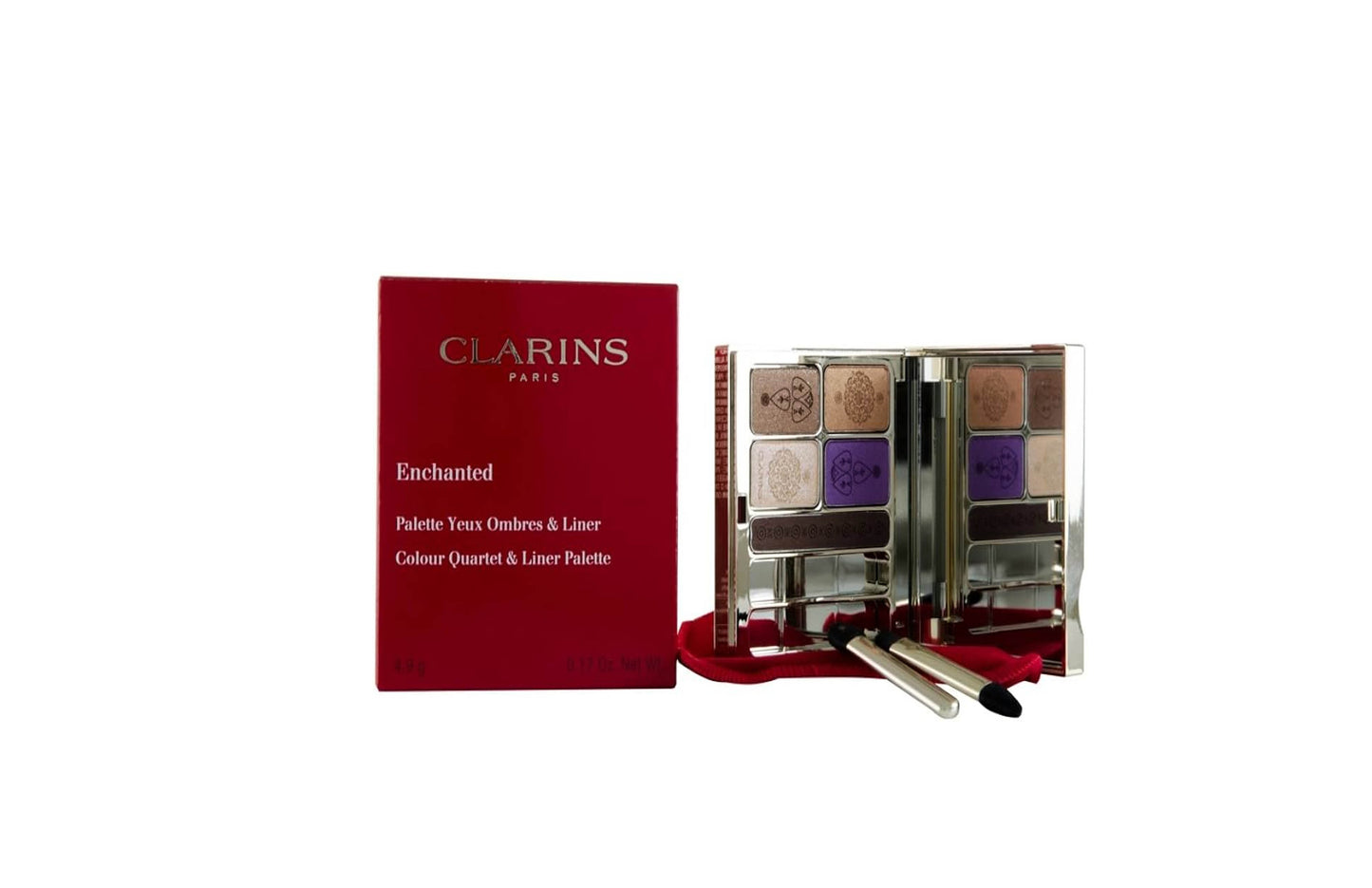 Clarins Colour Quartet Eye Shadow & Liner Palette Enchanted