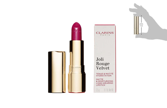 Clarins Joli Rouge Lipstick Hot Pink 713v