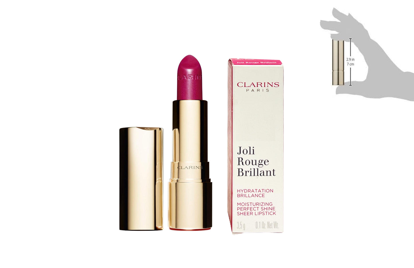 Clarins Joli Rouge Lipstick Hot Pink 713s