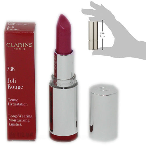 Clarins Joli Rouge Lipstick Pink Camellia 736
