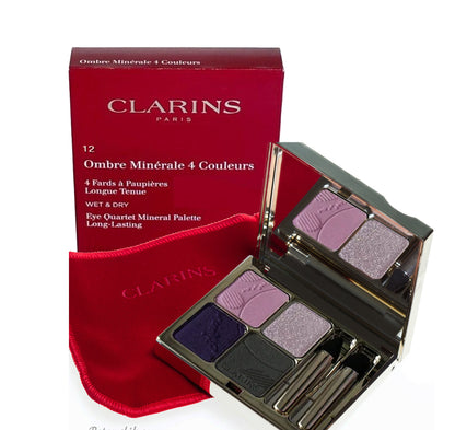 Clarins Eye Shadow Mineral Palette 4 Colour Vibrant Light 12