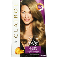 Clairol Age Defy Expert Collection, Dark Blonde 7, Permanent Hair Colour, 1 Kit