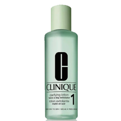 Clinique Clarifying Lotion No1 Twice a Day Exfoliator Very Dry Skin