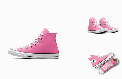 Converse Chuck Taylor All Star Hi Top Trainers UK 5.5 / 38 Pink
