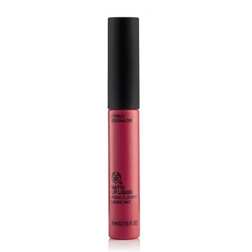 The Body Shop Lip Liquid Matte Lipgloss Cyprus Begonia by Bodyshop