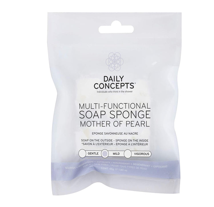 Daily Concepts Multi-Functional Soap Sponge Mother Of Pearl