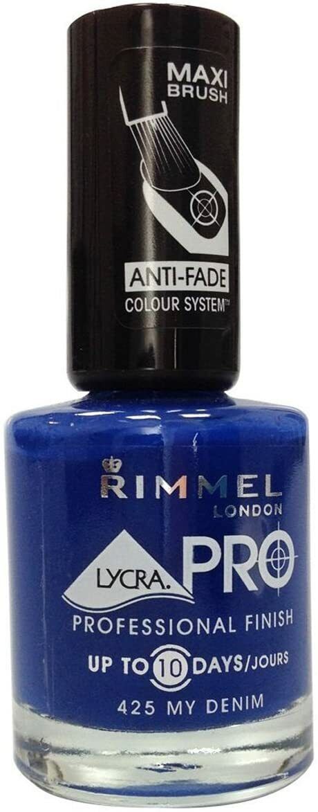 Rimmel Salon Pro Nail Polish My Denim 425