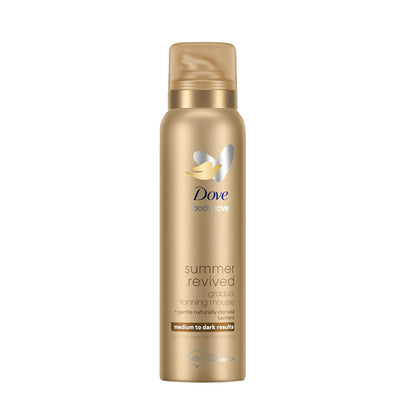 Dove Derma Spa Body Mousse Gradual Self Tan Medium to Dark 150ml