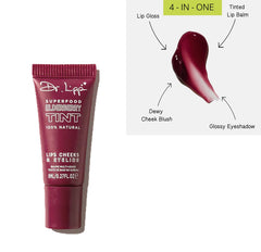 Dr Lipp Elderberry Tint for Lips, Cheeks & Eyelids 100% Natural 8ml