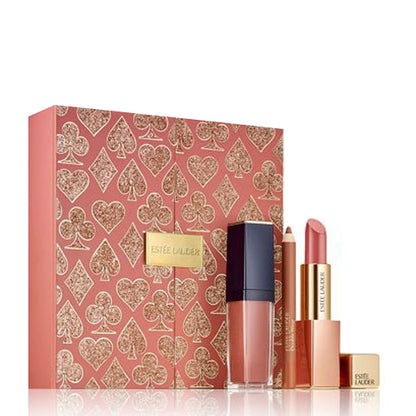 Estee Lauder Sculpting Lipstick Impulsive 210 High Roller Nude Set