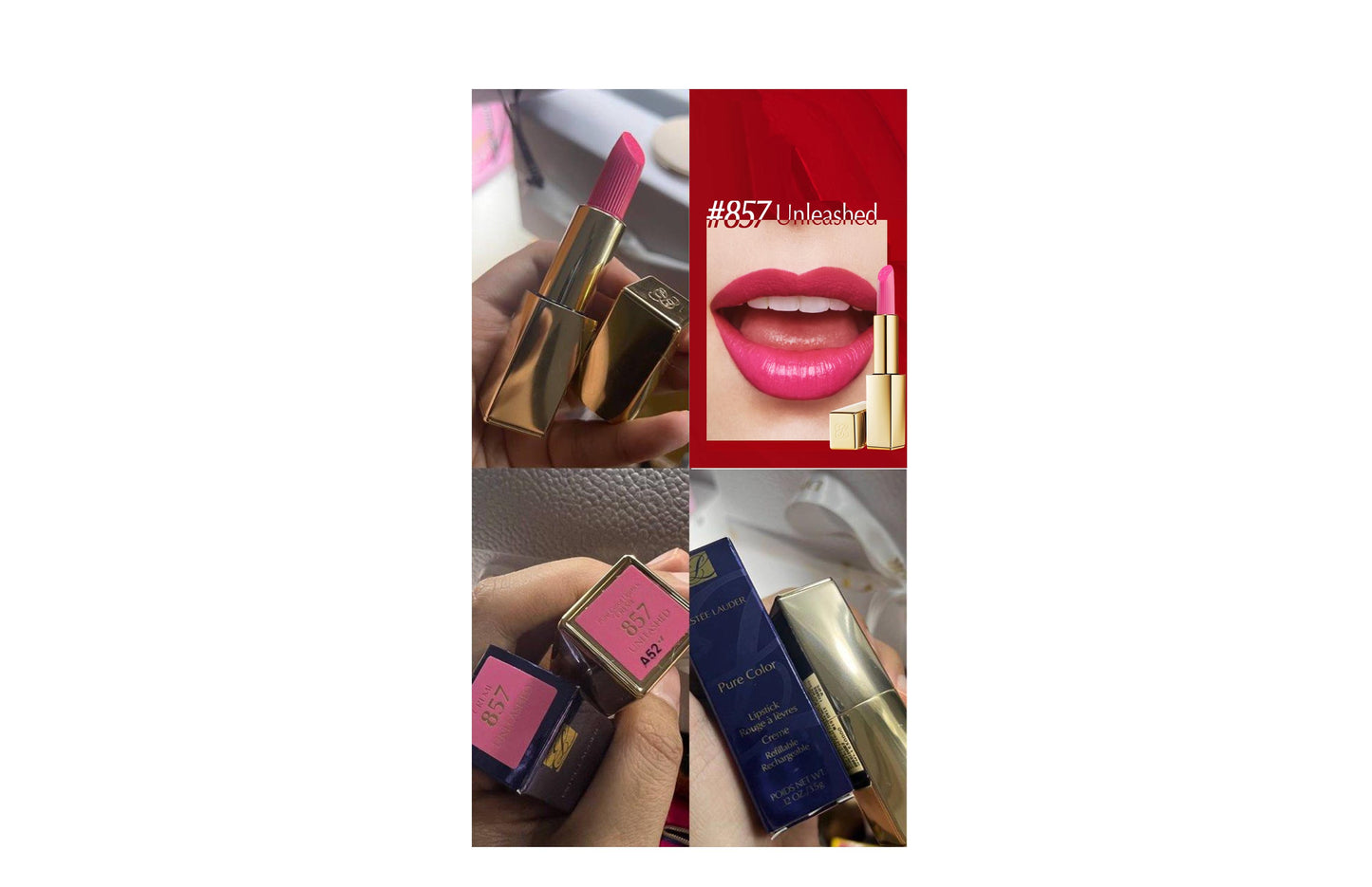 Estee Lauder Pure Colour Creme Lipstick Unleashed 857
