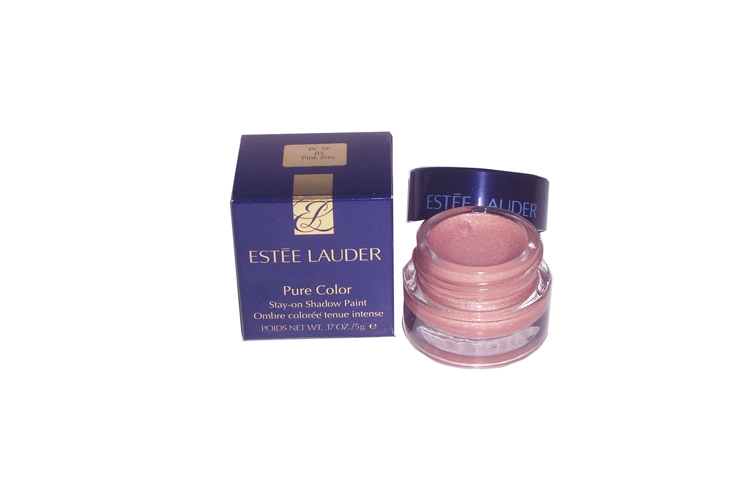 Estee Lauder Pure Colour Stay On Eye Shadow Paint 5g - 03 Pink Zinc