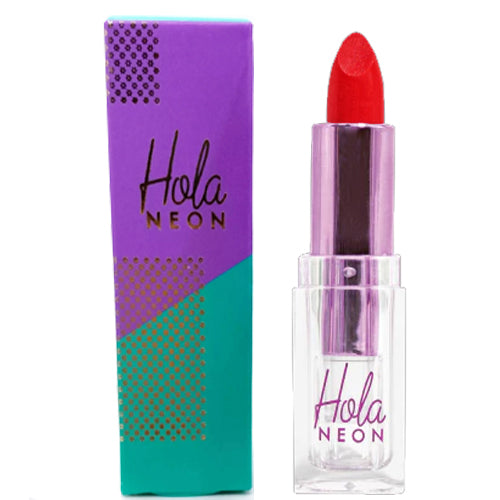 Hola Neon Tinted Lipstick Balm - Love Me, Cruelty Free