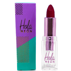 Hola Neon Tinted Lipstick Balm - Wine Me, Cruelty Free