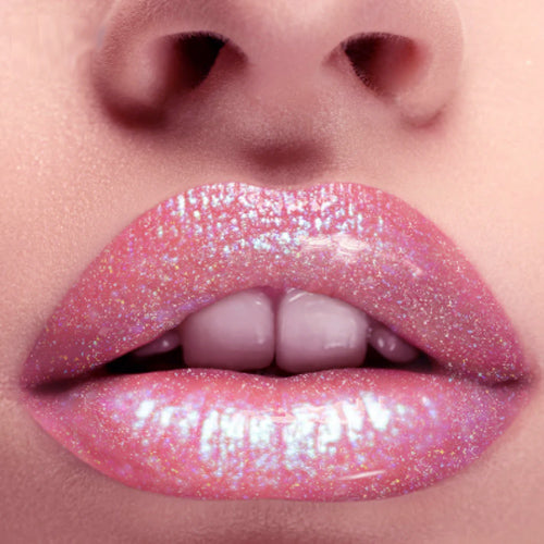 Models Own Holochrome Lip Gloss Cosmos Pink