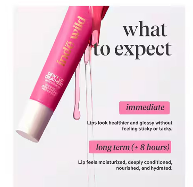 Inde Wild Dewy Lip Treatment Wedding Rose 15ml