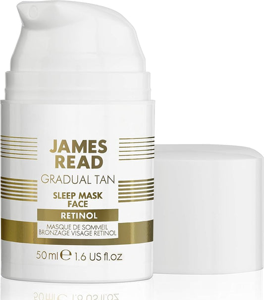 JAMES READ Retinol Sleep Mask, Overnight Gradual Tan Gel for the Face 50ml