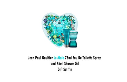 Jean Paul Gaultier Le Male Aftershave Spray & Shower Gel Gift Tin Set