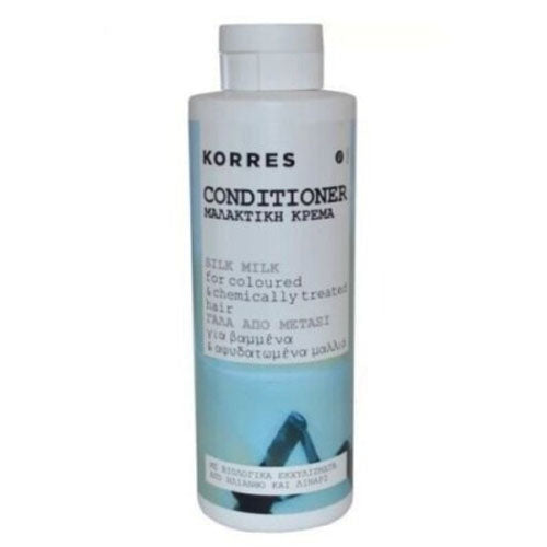 Korres Conditioner Silk Milk For Colour & Chemically Treated Hair 250ml