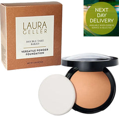 LAURA GELLER Double Take Baked Full Coverage Foundation in Medium
