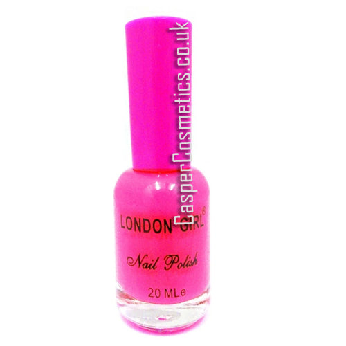 London Girl Nail Varnish in Ultra Neon Pink