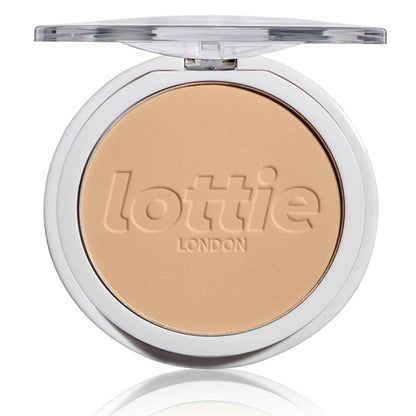 Lottie London Ready Set! Go Pressed Setting Powder - Warm Translucent