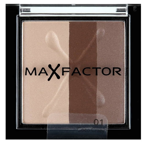 Max Factor Max Effect Trio Eyeshadow Coco Crazy  01