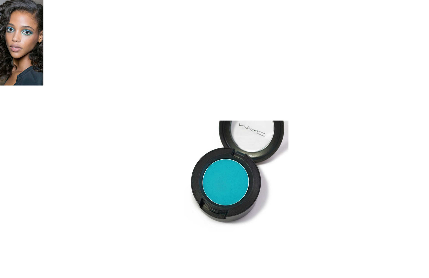 MAC Eyeshadow Velux Jewel Blue