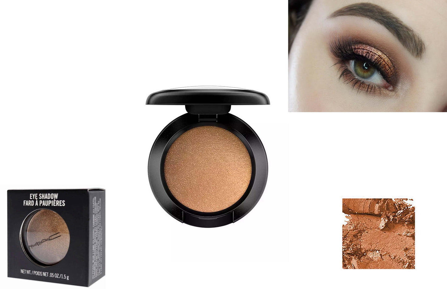 MAC Eyeshadow Frost Amber Lights