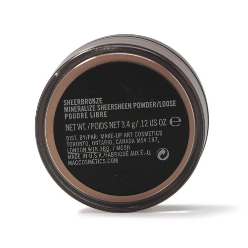 MAC Bronzer Mineralize Sheersheen Loose Powder Sheerbronze