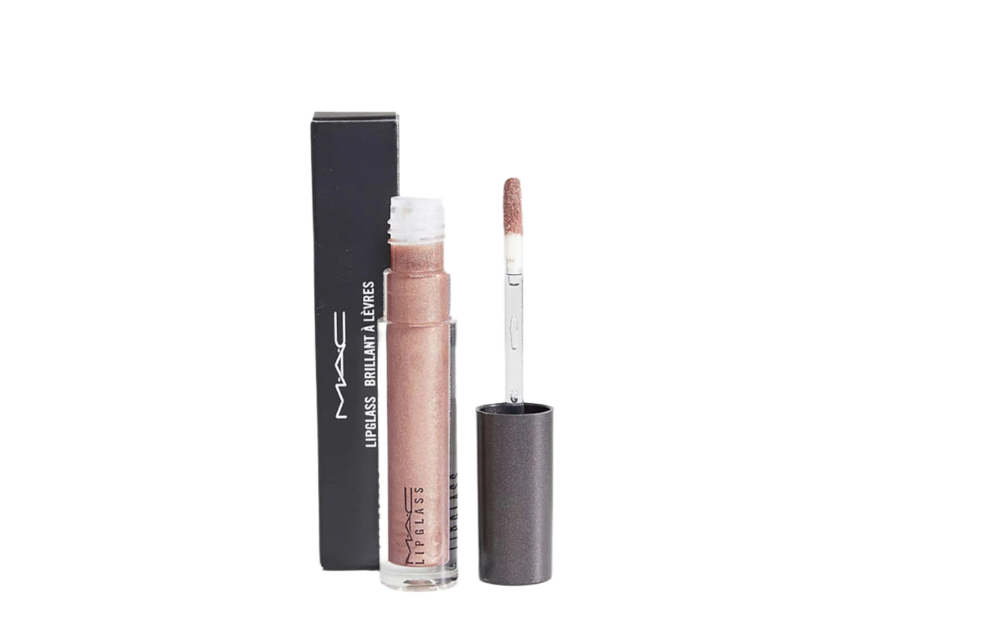 MAC Lip Gloss Lipglass Brilliant Soft Sun