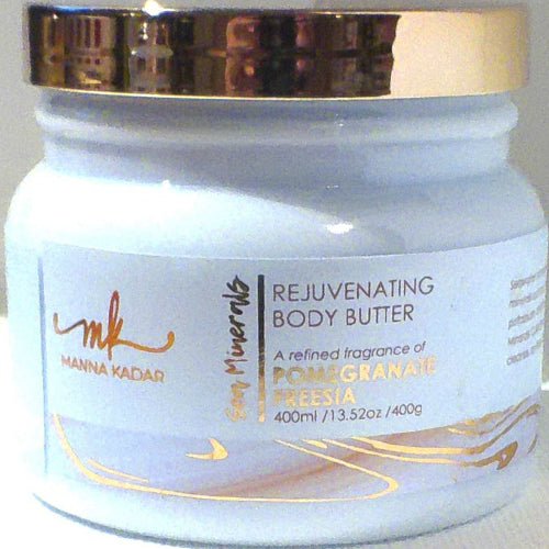 Manna Kadar Sea Minerals Pomegranate Renewing Body Butter 400ml