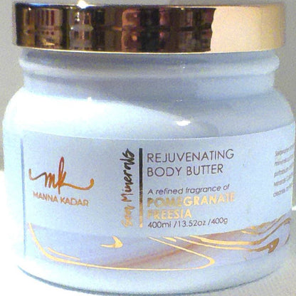 Manna Kadar Sea Minerals Pomegranate Renewing Body Butter 400ml
