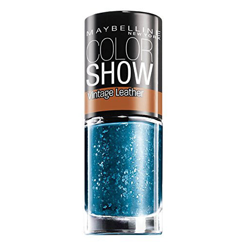 Maybelline Colour Show Nail Polish Vintage Leather Turquoise Temptation 207