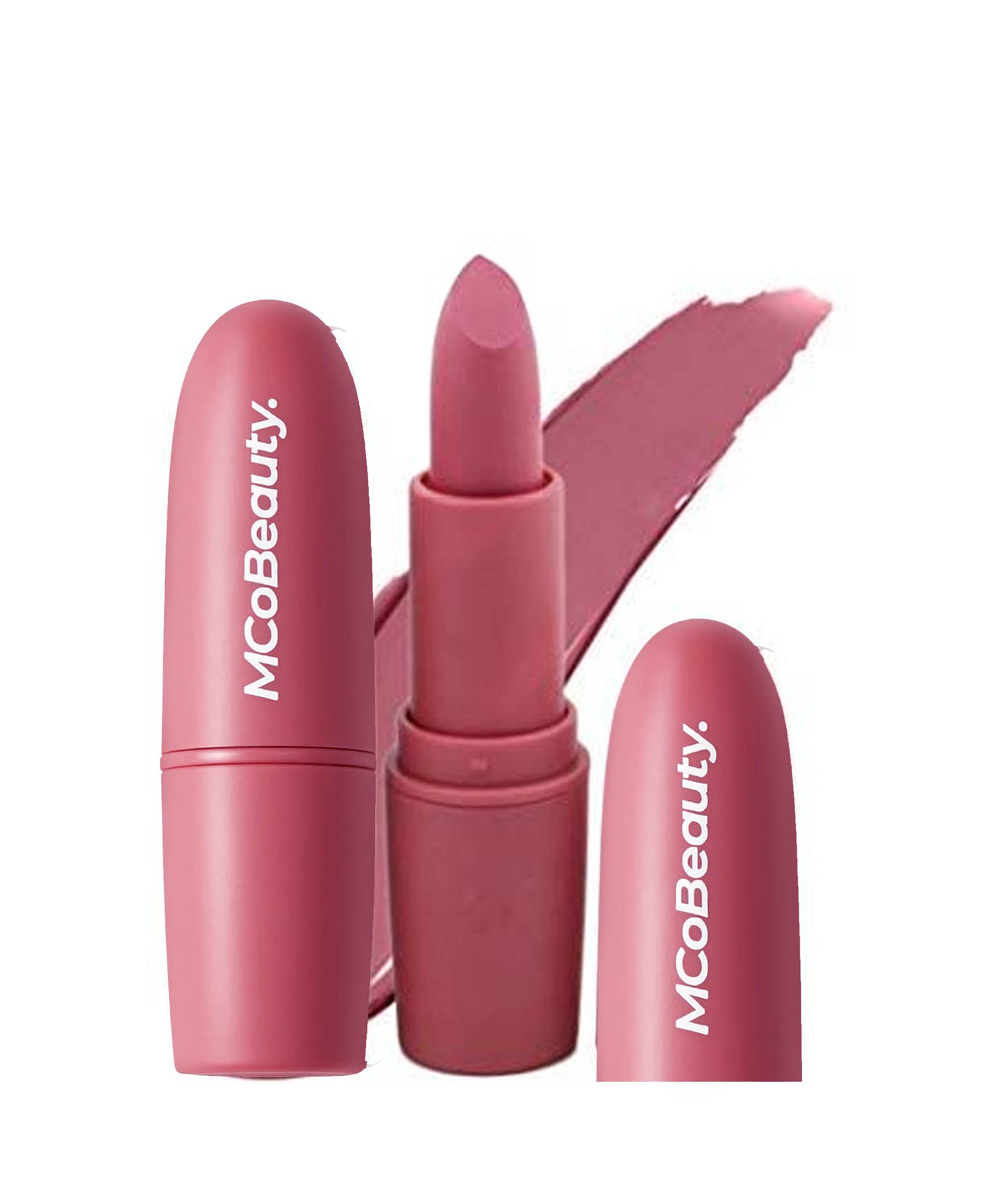 MCoBeauty Long Lasting Ultra-Creamy Formula Lipstick Pink PETAL Hydrating Formula