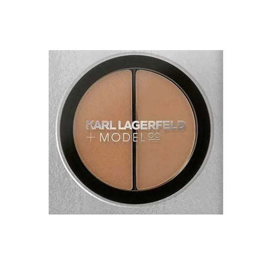 KARL LAGERFELD + ModelCo Luxe 2 in 1 Duo Bronzer