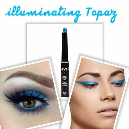 NYX Glam Shadow Stick Eyeshadow Topaz Blue