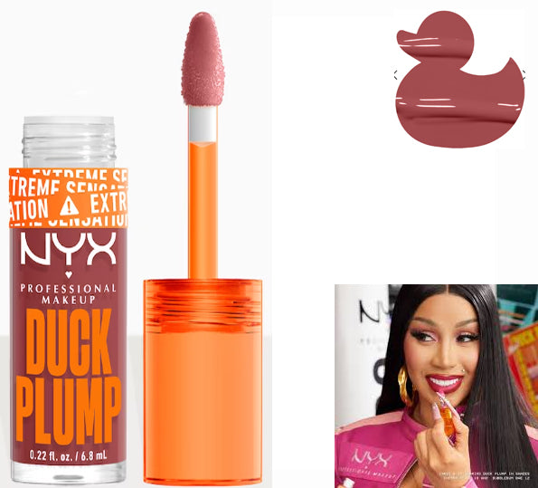 NYX Duck Plump Lip Plumping Gloss Mauve Out My Way