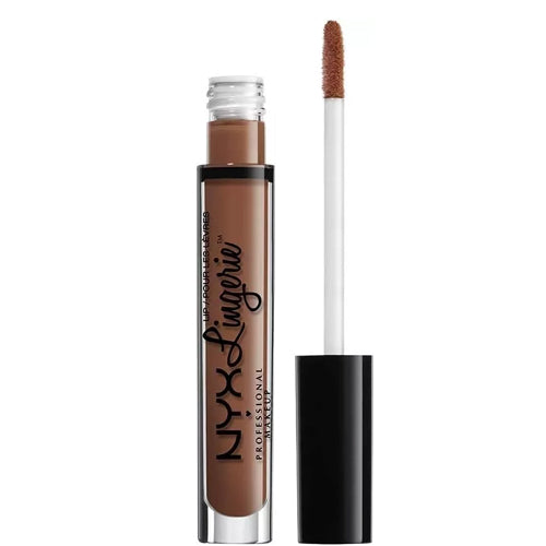 NYX Professional Lip Lingerie Liquid Lipstick, Teddy 10