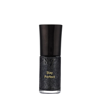 No7 Stay Perfect Nail Colour Beautifully Black