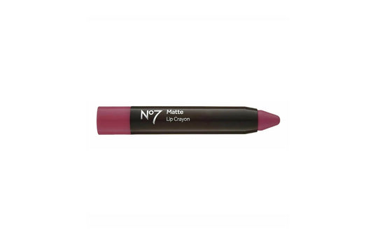 No7 Matte Lip Crayon Raspberry Wine