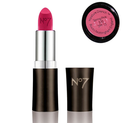 No7 Moisture Drench Lipstick Spring Pink