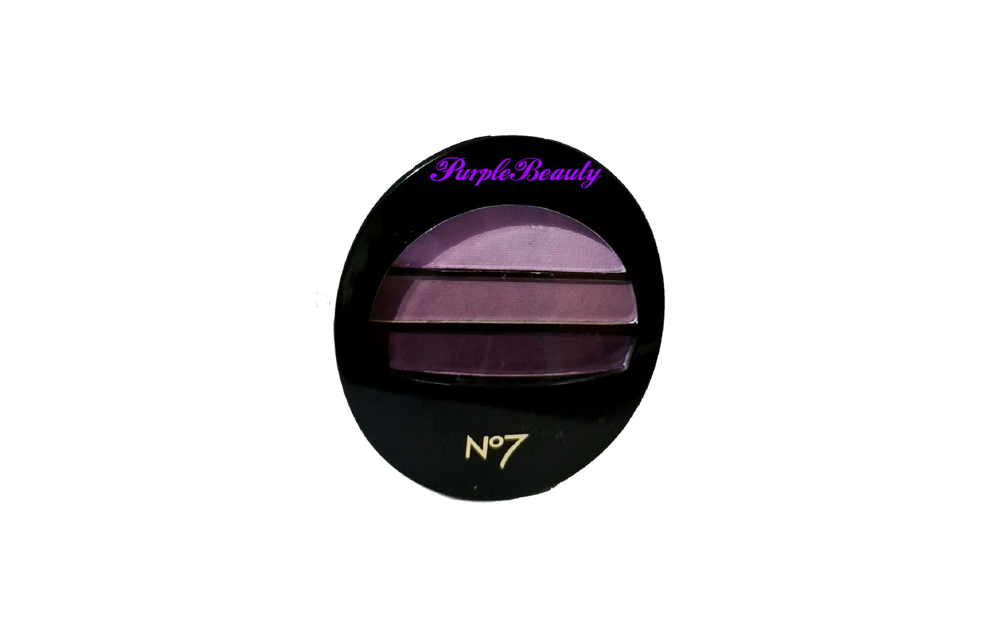No7 Stay Perfect EyeShadow Trio Palette in Shades of Purple/Plum