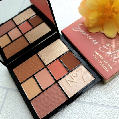 No7 Summer Edits Face & Eye Shadow Palette Ltd Ed
