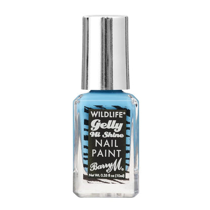 Barry M Wildlife Gelly Hi Shine Nail Paint Ocean Blue