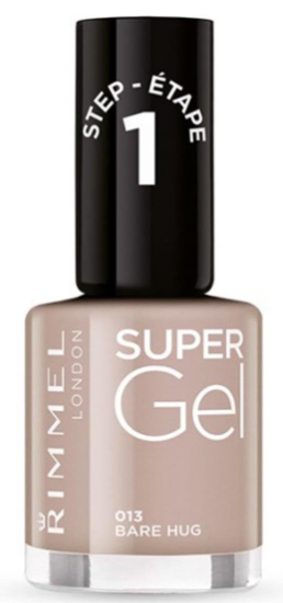 Rimmel Super Gel Nail Varnish Bare Hug 013