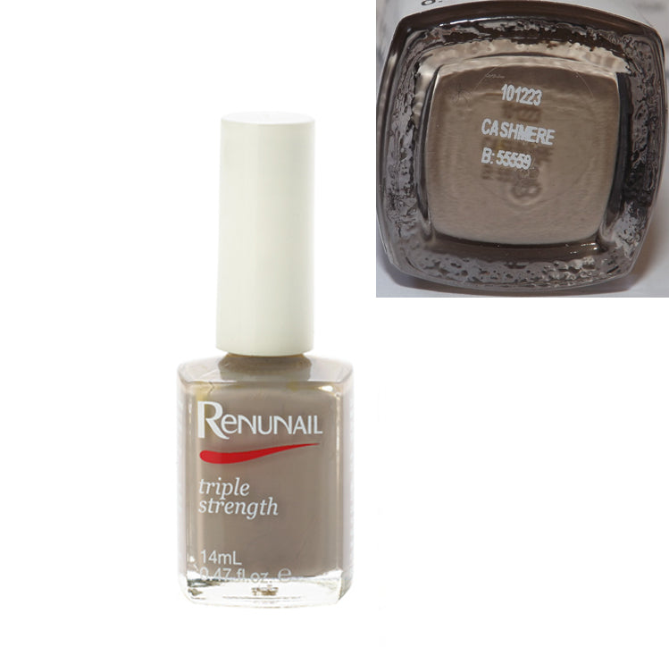 Renunail Triple Strength Nail Care Varnish Cashmere 14ml